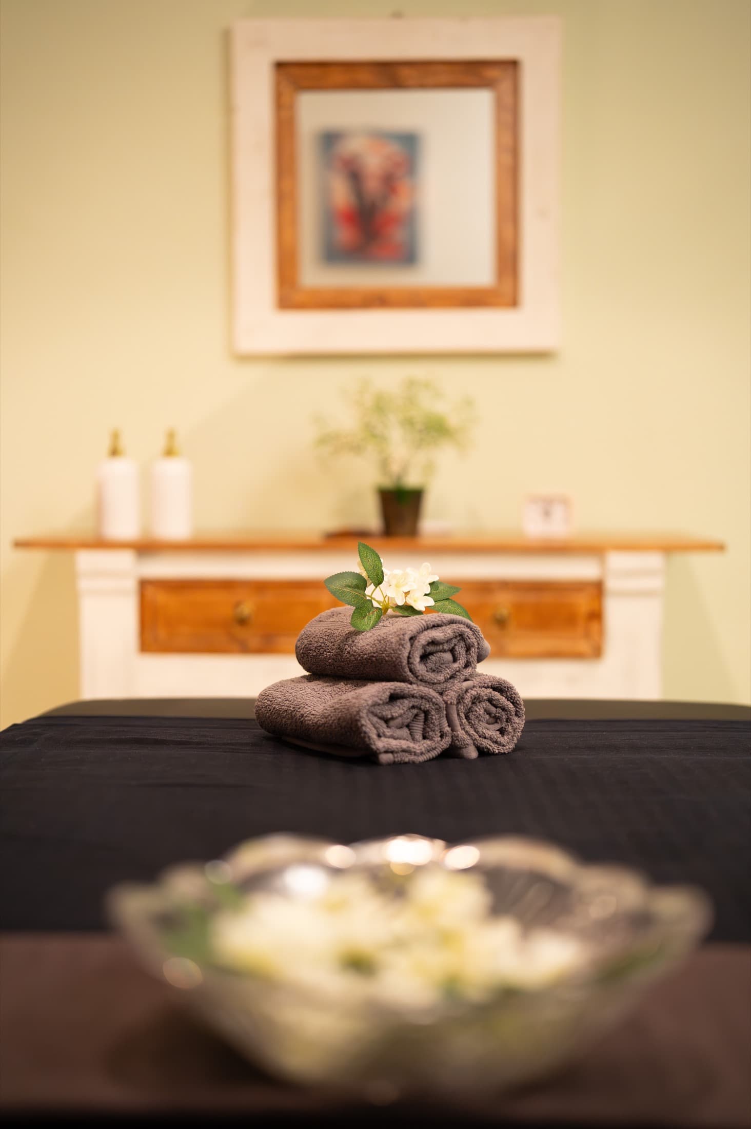 Wellness treatment in progress